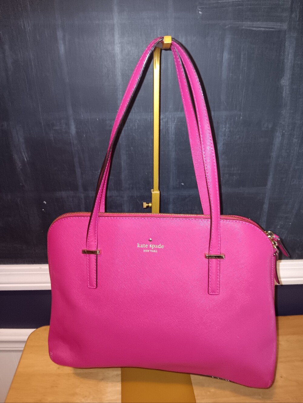 Kate Spade Pink Leather Shoulder Bag